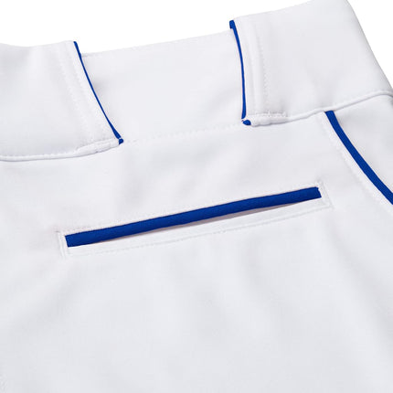 CHAMPRO Pantalón de Béisbol Triple Crown para Joven Niño Blanco, Royal