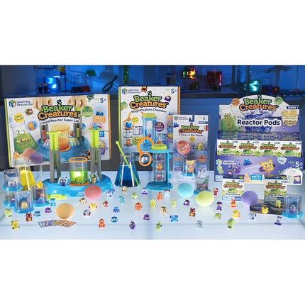 Learning Resources LER3818 Beaker Creatures Set of 24 Single POD