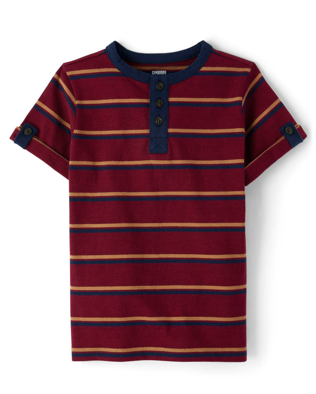 Gymboree,and Toddler Short Sleeve Henley T-Shirt,M