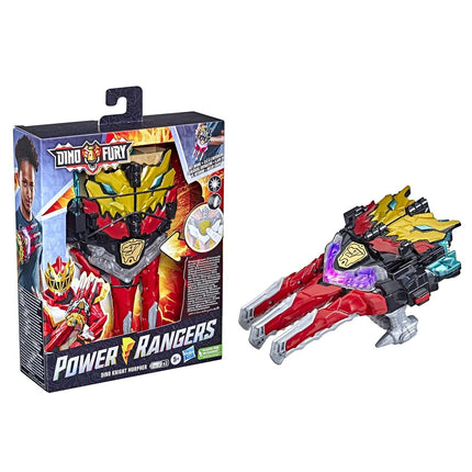 PLAYSKOOL HEROES Power Rangers Dino Knight Morpher Electronic Toy, Lights and Sounds Includes Dino Knight Key Inspired by Red Ranger Morpher in Season 2 Ages 5 and Up, Multicolor, (F3950)