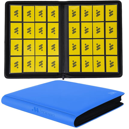 MORABTO Card Binder 16 Pocket,Trading Card Binder 