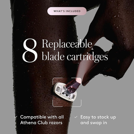 Athena Club Women's Razor Blade Refills - 8 Count