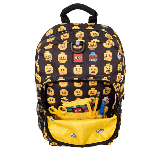 LEGO Minifigure Heritage Classic Backpack, Minifigure, One Size, Dayback Backpack