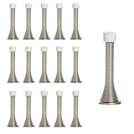 KISEER 16 Pack Spring Door Stops 3 1/4 Inch Flexib