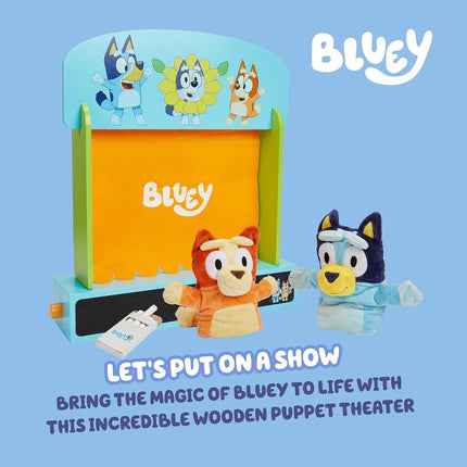 Bluey 8th Wonder Wooden Puppet Theater