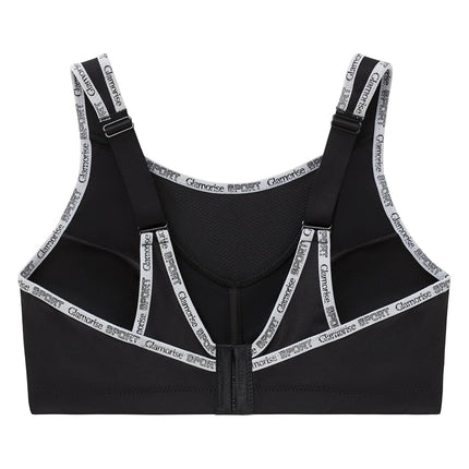 Glamorise No-Bounce Camisole Sports Wirefree Bra 1066 (Women's & Women's Plus) Black
