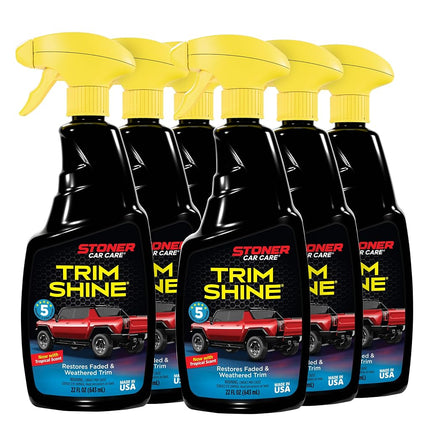 Stoner Car Care 92034-6PK Trim Shine Plastic, Viny