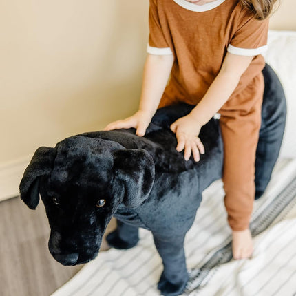 Melissa & Doug Black Lab - Plush