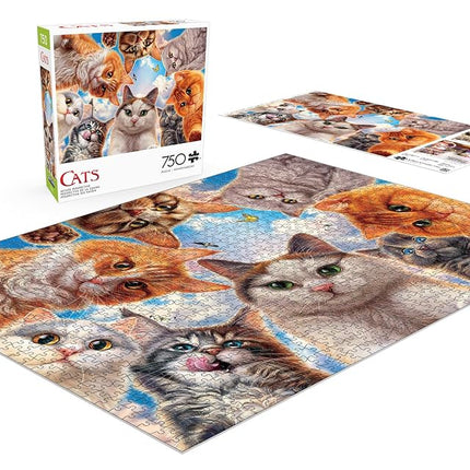 Buffalo Games - Mouse Perspective - 750 Piece Jigsaw Puzzle for Adults -Challenging Puzzle Perfect for Game Nights - Finished Size is 24 x 18