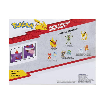 Pokémon Battle Figure 3 Pack - Features 2-Inch Misdreavus and Alolan Marowak and 3-Inch Gengar Battle Figures