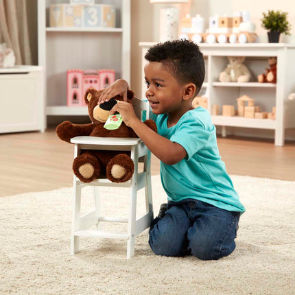 Melissa & Doug Play High ChairPretend Play High Chair Baby Doll Accessories