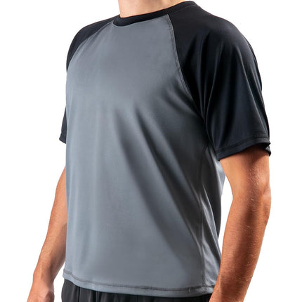 Kanu Surf Mens Short Sleeve UPF 50 Swim Shirt Rash