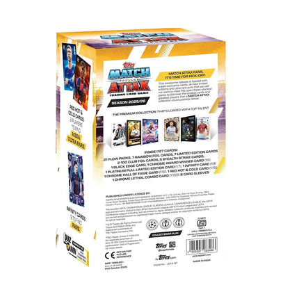 Topps UEFA Champions League Match Attax 2025 Trading and Collectible Card Game (Smart Pack)