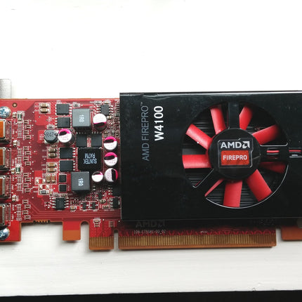 ATI AMD FirePro W4100 2GB GDDR5 4Mini DisplayPorts