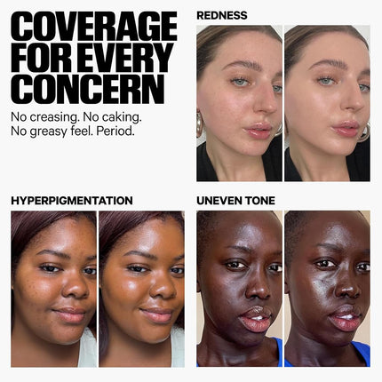 Milk Makeup Hydro Grip Hydrating Gel Skin Tint – 12HR Lightweight Buildable Coverage with Hyaluronic Acid for Natural Dewy Finish – Non-Comedogenic – 15 Very Deep w/Neutral Undertones, 1oz