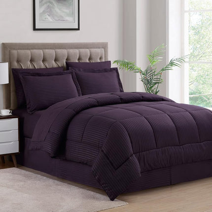 Sweet Home Collection 2 Pillowcases & 2 Shams & Be