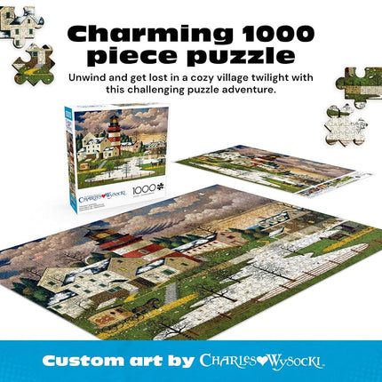 Buffalo Games - Charles Wysocki - Twilight Sentinel - 1000 Piece Jigsaw Puzzle for Adults Challenging Puzzle Perfect for Game Nights - Finished Puzzle Size is 26.75 x 19.75