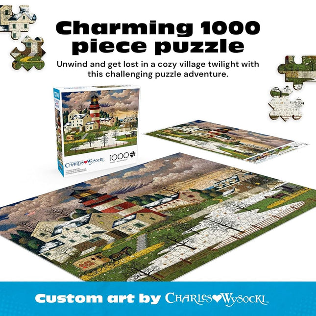 Buffalo Games - Charles Wysocki - Twilight Sentinel - 1000 Piece Jigsaw Puzzle for Adults Challenging Puzzle Perfect for Game Nights - Finished Puzzle Size is 26.75 x 19.75