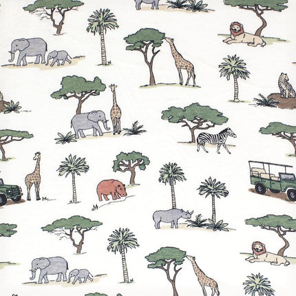 Hudson Baby Unisex Baby Changing Pad Cover, Going On Safari, One Size