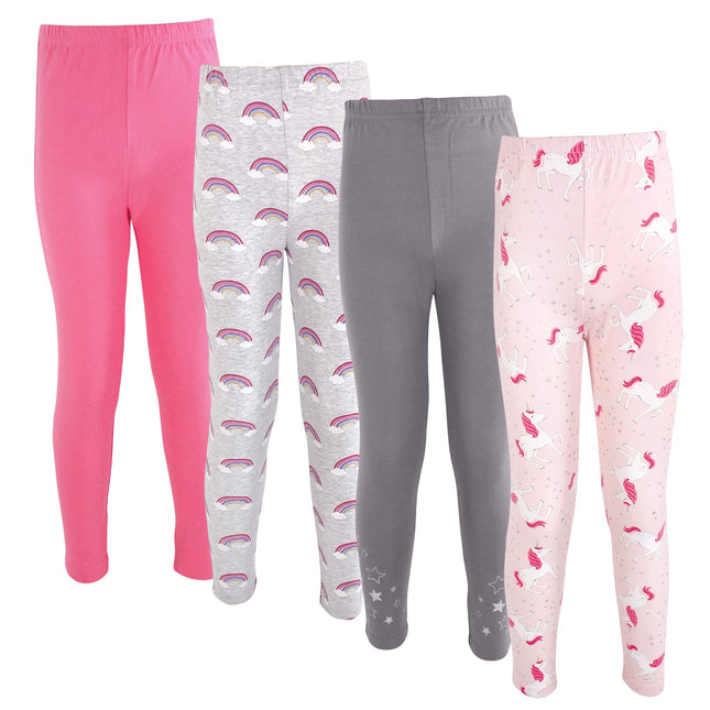 Hudson Baby Baby Girls' Cotton Pants and Leggings,