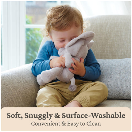GUND Baby Peek-a-Boo Flappy 7-Inch Elephant Squeeze-Activated Plush Toy