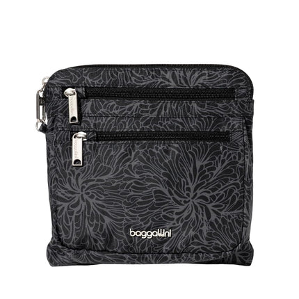Baggallini Securtex Anti-Theft Crossbody 8.25" Sma