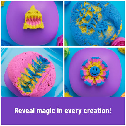 Kinetic Sand SquishMotion Playset, Moldable Play Sand Sensory Toys, Ages 5+