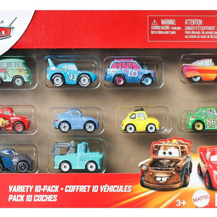 Mattel Disney and Pixar Cars Mini Racers 10-Pack