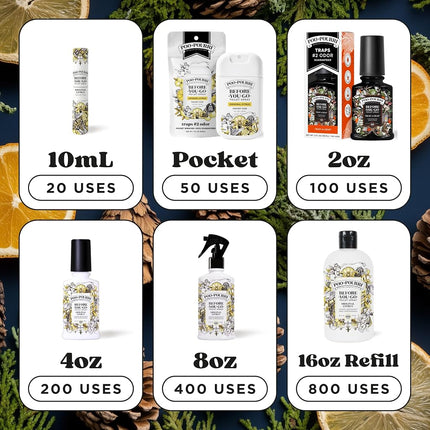 Rociador de inodoro Poo-Pourri antes de ir, 2 oz, Trap-A-Crap, 2 fl oz