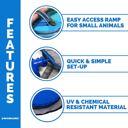 Swimline 70200SL FrogLog Critter Saving Escape Ramp