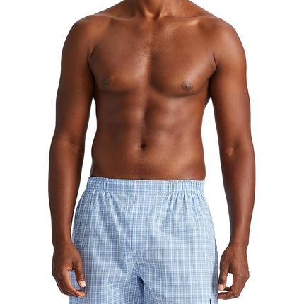 Polo Ralph Lauren Classic Fit Woven Cotton Boxers 3-Pack