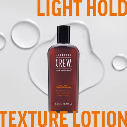 American Crew Men's Hair Light Hold Texture Lotion 250 ml