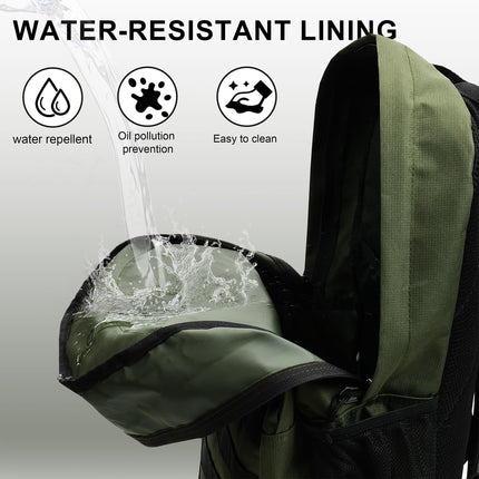 Sac à dos Wrangler Tradesman, sac à dos décontracté résistant à l'eau pour les voyages, le travail, l'école, vert, taille L