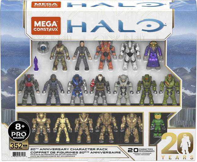 Mega HALO 20th Anniversary Character Pack HALO Inf