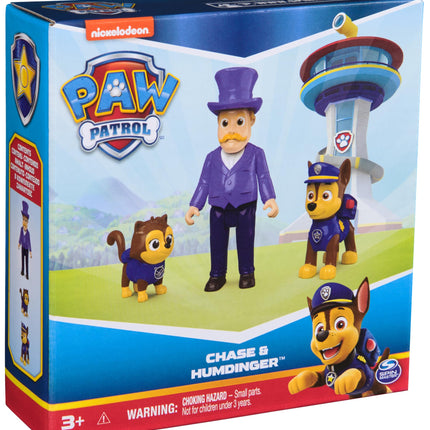 Set de figuras de la Patrulla Canina Chase y Humdinger, juguetes para niños y niñas a partir de 3 años