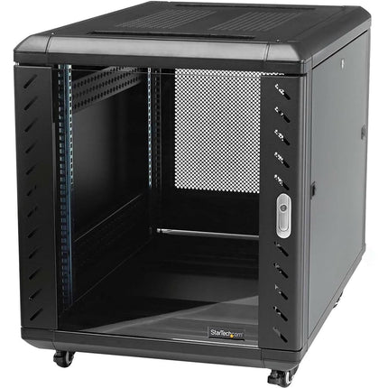 StarTech.com 4-Post 15U Server Rack Cabinet, 19" D