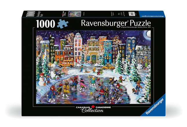 Ravensburger Canadian Collection: Canada City Lights 1000 Piece Jigsaw Puzzle for Adults - 12000828 - Handcrafted Tooling, Made in Germany, Every Piece Fits Together Perfectly