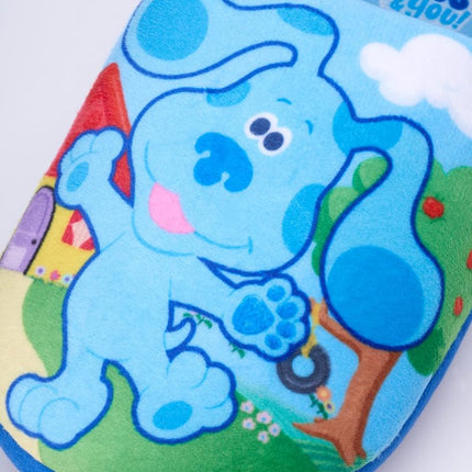 Pantuflas de Nickelodeon para niños de Paw Patrol o Blue's Clues – Pantuflas suaves y afelpadas (para bebé/niño), Blue's Clues, 11-12 US Little Kid