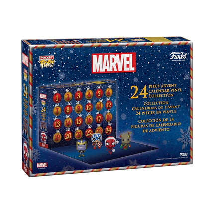 Funko Advent Calendar: Marvel Holiday - Groot - Marvel Comics - 24 Days Of Surprise - Collectable Vinyl Mini Figures - Mystery Box - Gift Idea - Holiday Xmas for Girls, Boys & Kids