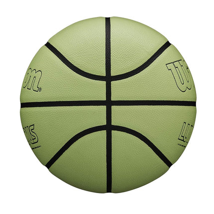 Wilson Luminous Glow Basketball - Size 7-29.5", Green