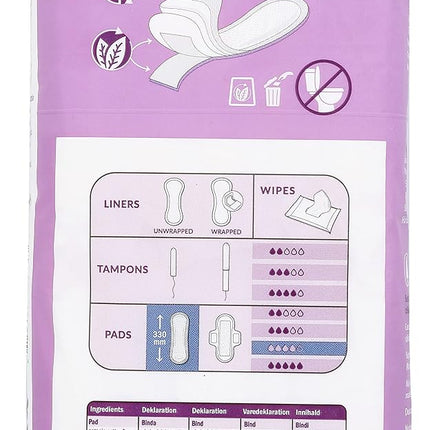 Natracare Natural Feminine Night Time Maxi Pads, Extra Long, 10 Count