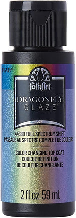 FolkArt Dragonfly Glaze Multi-Surface Paint, 2 Fl 