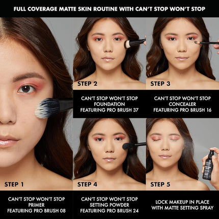 NYX Professional Makeup Foundation Can't Stop Won't Stop Matte Shade: Buff