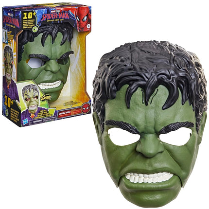 Marvel Studios Spider-Man: Brand New Day Savage Hulk Talk'n Electronic Mask Role Play Toy, Super Hero Costume Mask and Toys for Kids, Ages 5+