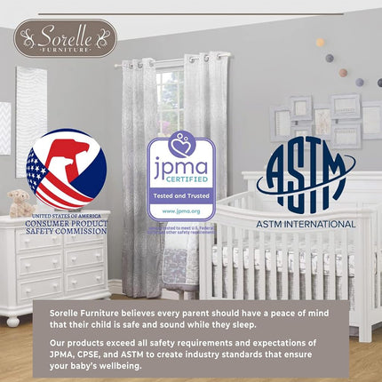 Sorelle Furniture Toddler Rails and Full-Size Bed Adult Rails, Sorelle Wood Bed Rail & Crib Conversion Kit, Converts Sorelle Furniture Crib to Toddler Bed and Full-Size Bed, # 148 - White