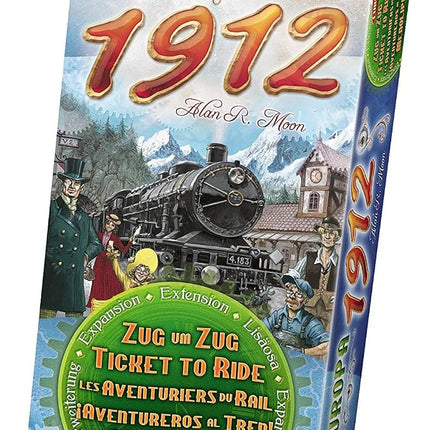 Days of Wonder | Ticket to Ride Europa 1912 Board Game EXPANSION