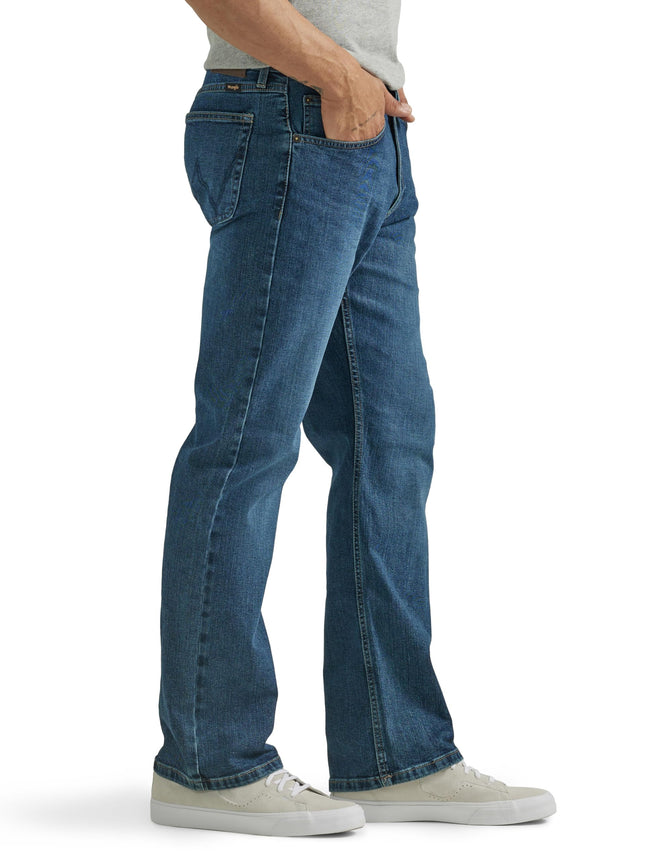 Wrangler Men's Retro Slim Fit Bootcut Jeans, Dunn, 33W x 32L