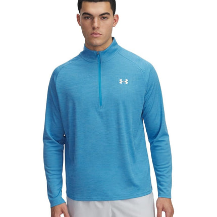 Under Armour Mens Tech Half Zip Long Sleeve Ether 