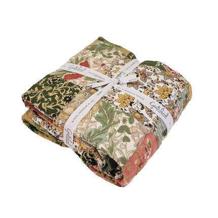 Greenland Home Antique Chic Quilted Patchwork Throw, 50" x 60", Multicolor