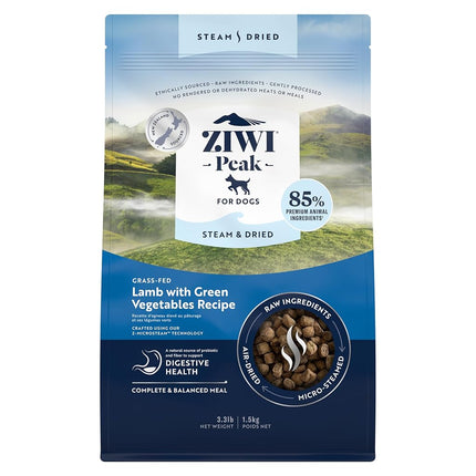 Ziwi Peak Steam & Dried Lamb Dog 1.5 kg
